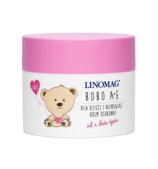 Linomag Bobo A+E krem ochronny dla dzieci i niemowląt od 1. dnia życia 50 ml