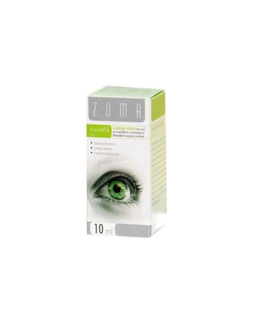 Zuma Świetlik Plus łagodzące krople do oczu roztwór - 10ml