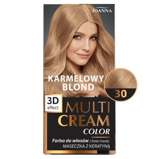 Joanna Multi Cream farba 30 - karmelowy blond