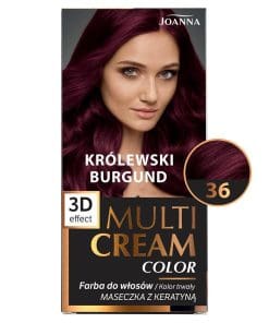 Joanna Multi Cream farba 36 - królewski burgund