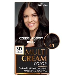 Joanna Multi Cream farba 41- czekoladowy brąz