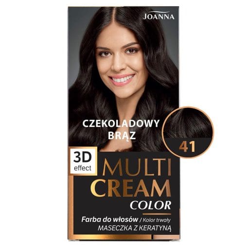 Joanna Multi Cream farba 41- czekoladowy brąz