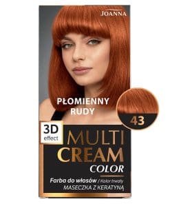 Joanna Multi Cream farba 43 - płomienny rudy