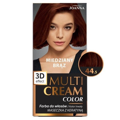 Joanna Multi Cream farba 44.5 - miedziany brąz