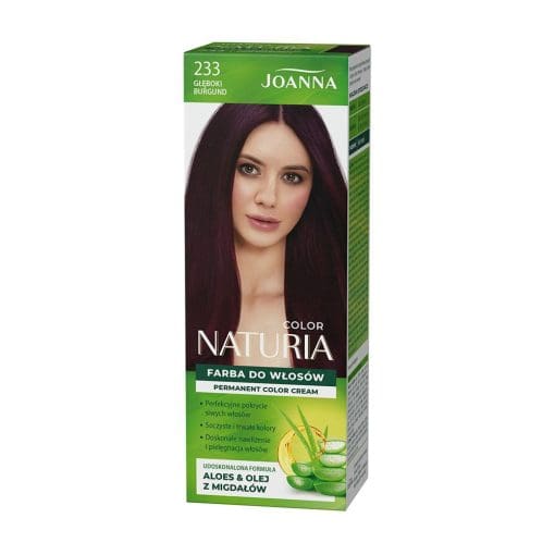 Joanna Naturia farba 233 - głęboki burgund