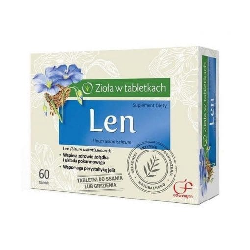 Colfarm Len 60 tabletek do ssania