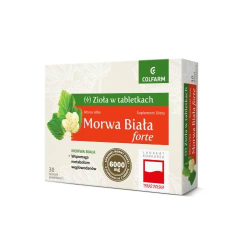 Colfarm Morwa Biała Forte 30 tabletek