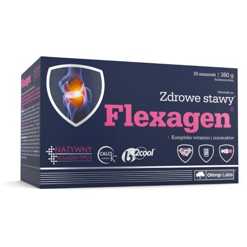 Olimp Flexagen smak malinowy 30 saszetek