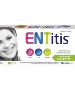 ENTitis smak miętowy 30 pastylek do ssania