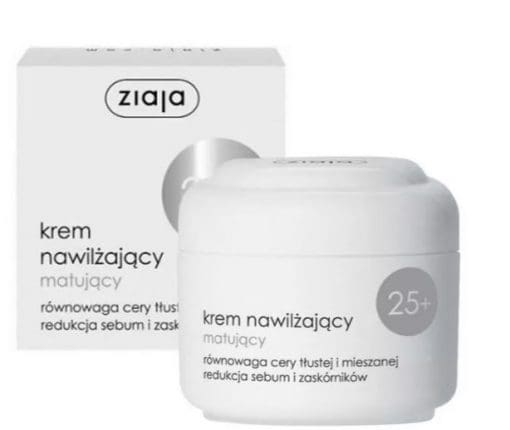Ziaja krem nawilżający matujący +25 - 50ml