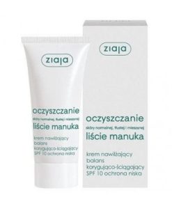 Ziaja Liście Manuka krem nawilżający balans korygująco-ściągający SPF10 - 50ml