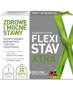 FlexiStav Xtra smak porzeczkowo-żurawinowym 30 saszetek