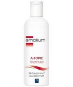 Emolium A-Topic kojący trójaktywny żel do mycia ciała 200 ml