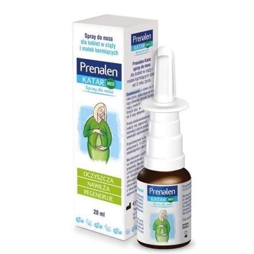 Prenalen Katar Med spray do nosa dla kobiet w ciąży i matek karmiących - 20ml