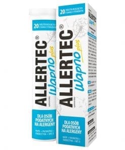 Allertec Wapno Plus 20 tabletek musujących