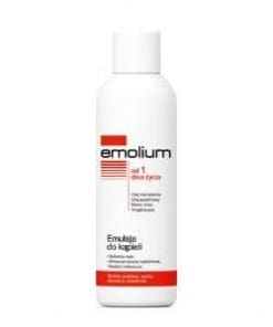 Emolium Dermocare emulsja do kąpieli od urodzenia 400 ml