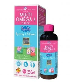 MultiOmega 3 Junior płyn dla dzieci powyżej 3 lat smak owoców tropikalnych - 250ml