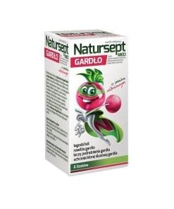 NaturSept Med Gardło lizaki o smaku wiśniowym 6 sztuk