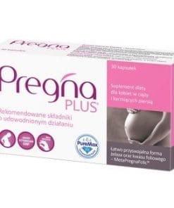 Pregna Plus dla kobiet w ciazy i karmiacych piersia - 30kapsułek