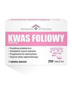 Domowa Apteczka Kwas Foliowy 250 tabletek