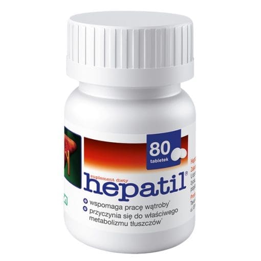 Hepatil - 80tabletek - Image 2