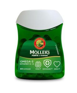 Mollers Forte z tranem 60 kapsułek