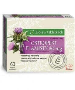 Ostropest plamisty Zioła w tabletkach - 60tabletek powlekanych