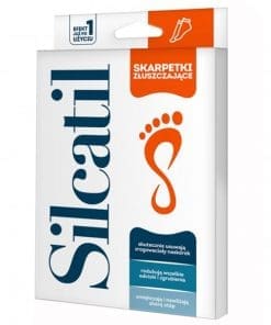 Silcatil skarpetki złuszczające do stóp - 1para