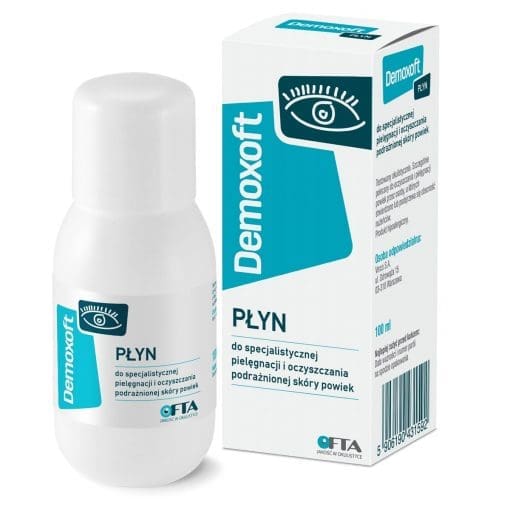 Demoxoft płyn do pielęgnacji oczu 100 ml