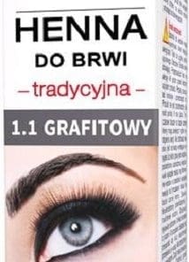 Delia Henna tradycyjna do brwi i rzęs grafitowa