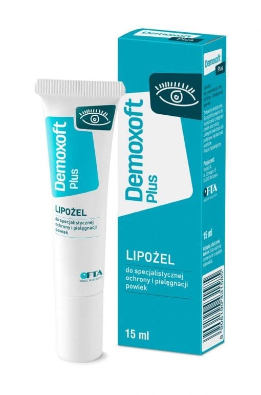 Demoxoft Plus lipożel do pielęgnacji oczu 15 ml