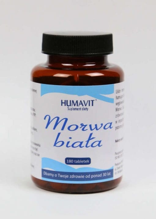 Humavit Morwa Biała 180 tabletek