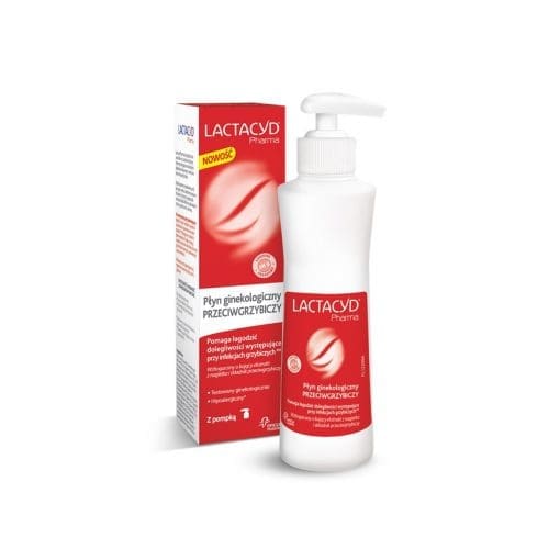 Lactacyd Pharma płyn ginekologiczny do higieny intymnej przeciwgrzybiczy - 250ml