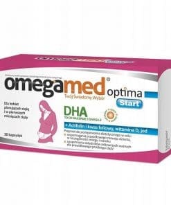 Omegamed Optima Start DHA z alg dla kobiet planujących ciążę i w pierwszych miesiącach ciąży - 30kapsułek