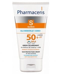 Pharmaceris S Krem ochronny na slonce do twarzy i ciala dla niemowlat i dzieci SPF50 - 125ml