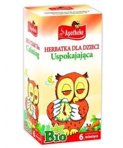Apotheke Uspokajająca Bio, herbatka dla dzieci powyżej 6 miesiąca, 1,5 g x 20 saszetek