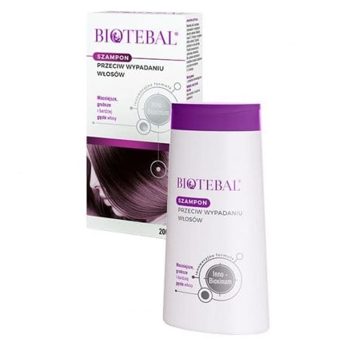 Biotebal szampon przeciw wypadaniu włosów - 200ml - Image 2
