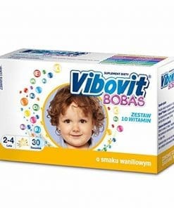 Vibovit Bobas dla dzieci w wieku od 2 do 4 lat smak waniliowy - 30saszetek