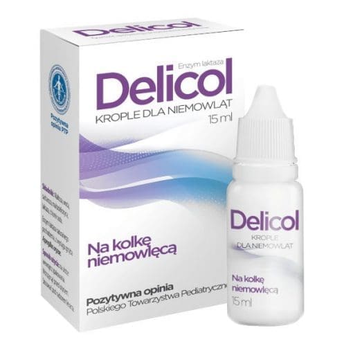 Delicol krople na kolkę niemowlęcą 15 ml