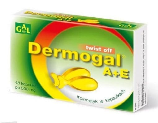GAL Dermogal A+E twist off 48 kapsułek