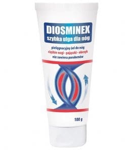 Diosminex szybka ulga dla nóg pielęgnacyjny żel do nóg 100 g