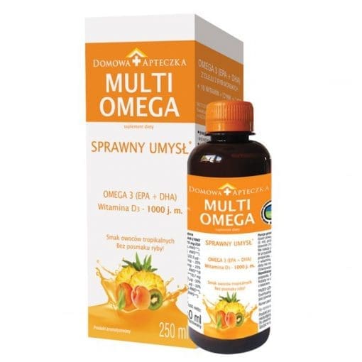 MultiOmega smak owoców tropikalnych - 250ml