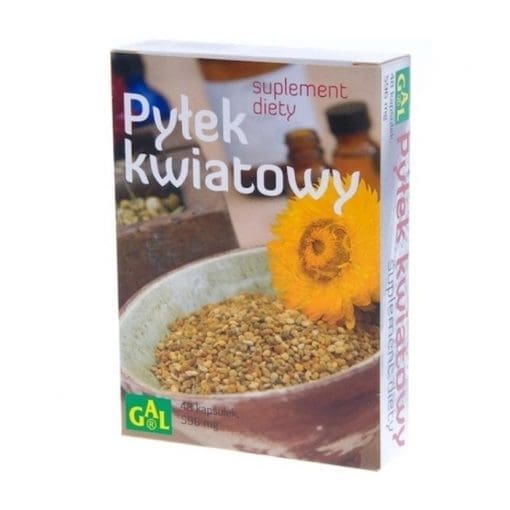 GAL Pyłek kwiatowy 596mg 48 kapsułek