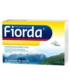 Fiorda o smaku cytryny 30 pastylek