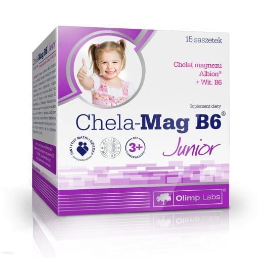 Olimp Chela Mag B6 Junior dla dzieci powyżej 3 lat - 5g x15saszetek