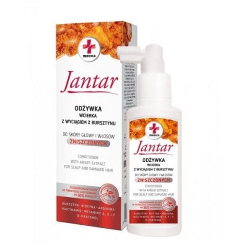 Jantar odżywka wcierka z wyciągiem z bursztynu - 100ml