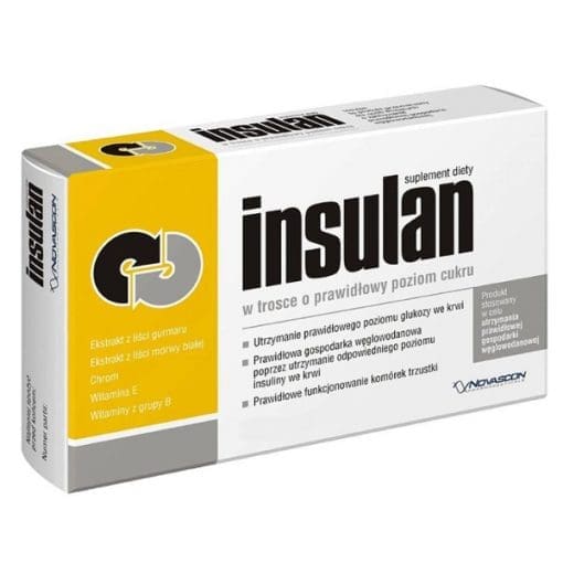 Insulan 60 tabletek powlekanych