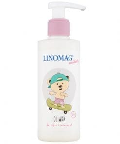 Linomag oliwka do codziennej pielęgnacji skóry dzieci i niemowląt od 1-go dnia życia 200 ml