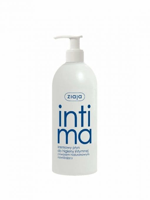 Ziaja Intima kremowy płyn do higieny intymnej z kwasem hialuronowym nawilżający - 500ml