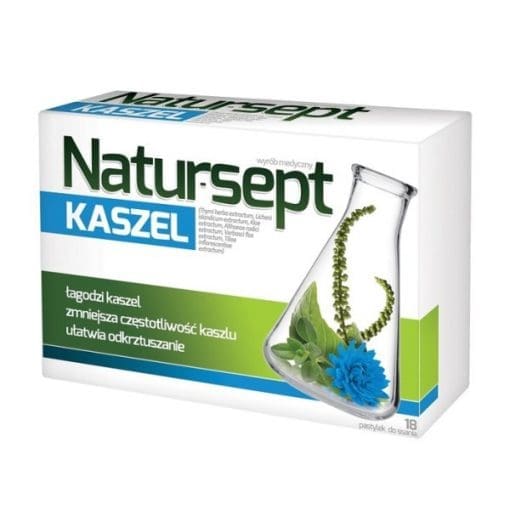 NaturSept Kaszel 18 pastylek